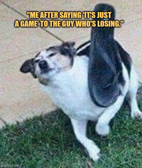 Guy got serious