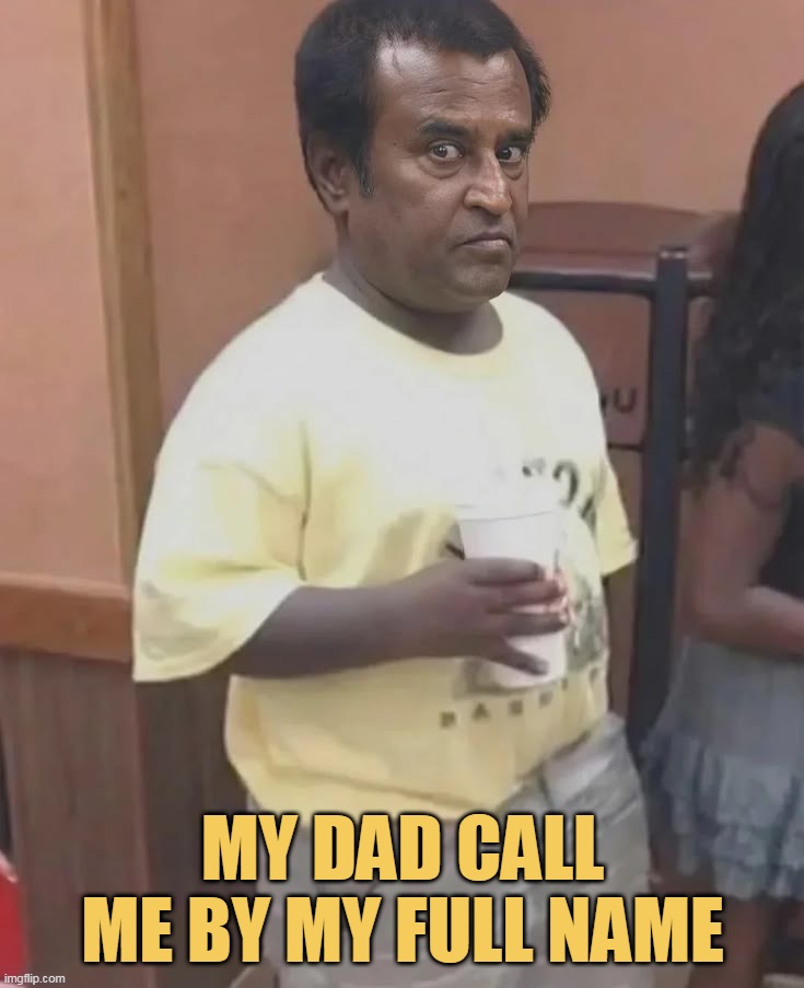 My reaction will be this