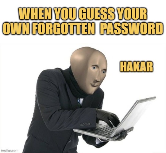 you are a hacker now meme