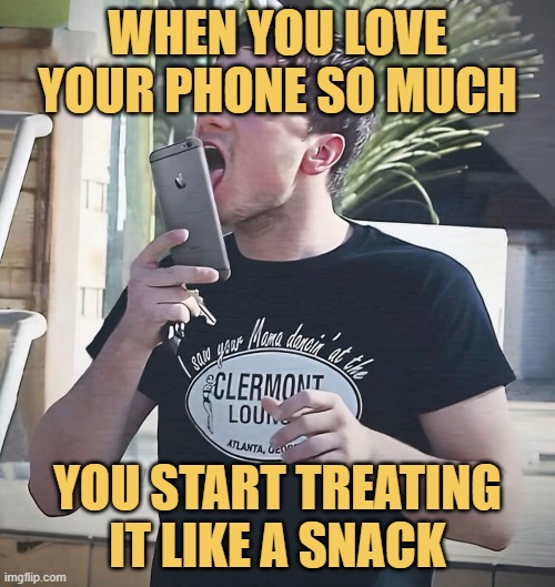 you start treating it like a snack.jfif