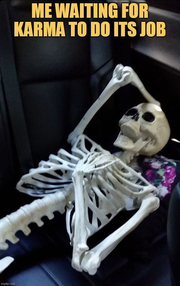 Me still waiting