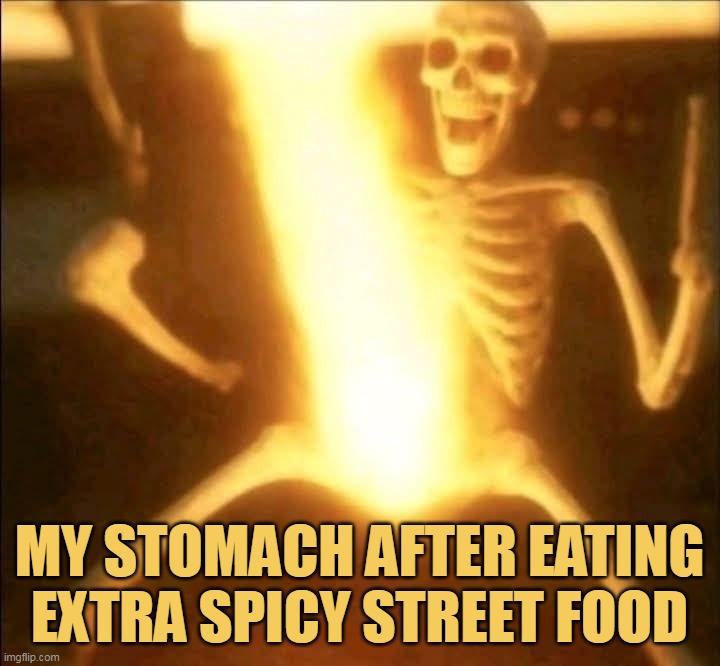 never eat outside food meme