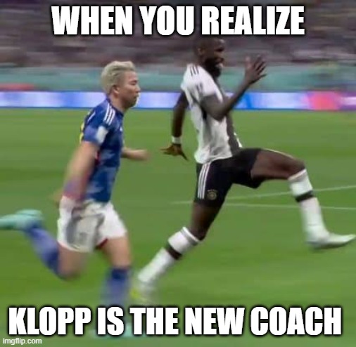 german soccer team will be great again with klopp meme