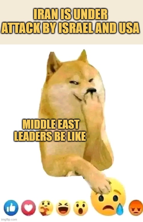 Scene now in middle east LOL meme