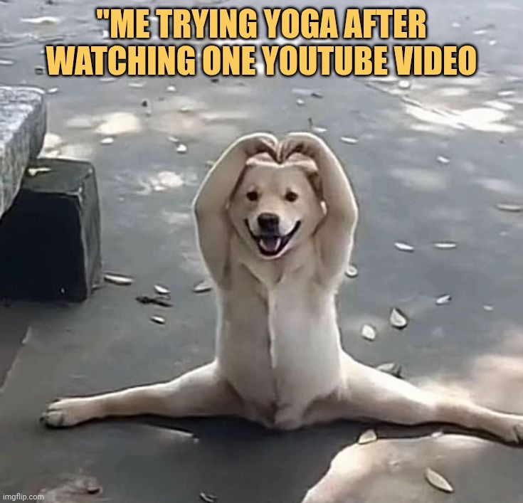 What a yoga pose