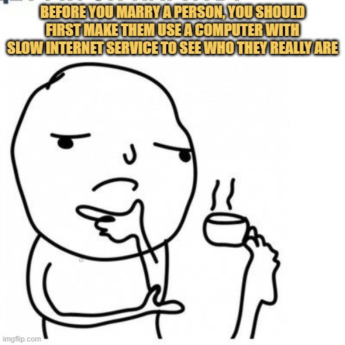 testing patience meme