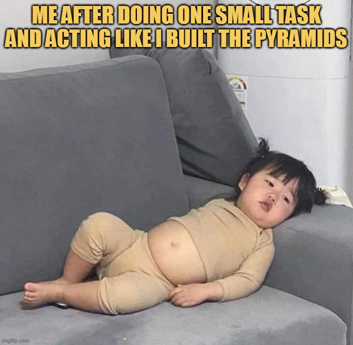 I am fully done for today