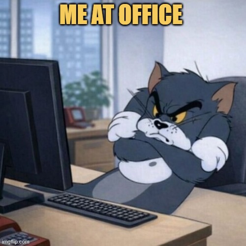 I hate office time