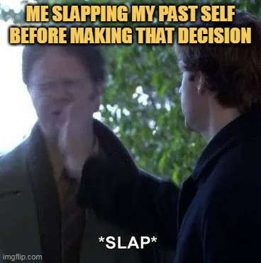 Now I am regretting it