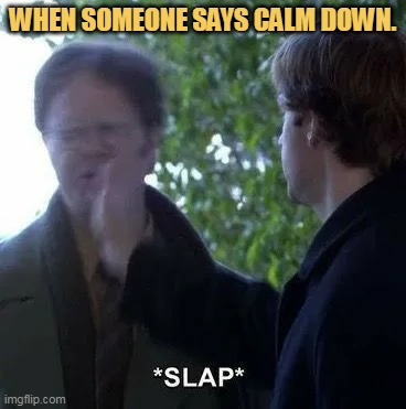 I cant calm down bro!