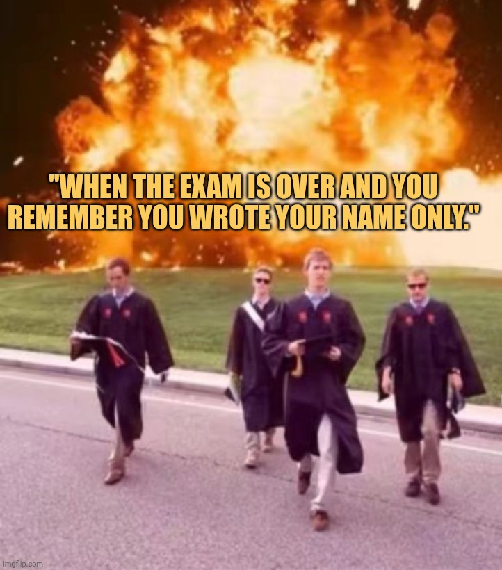 so we burned the college meme