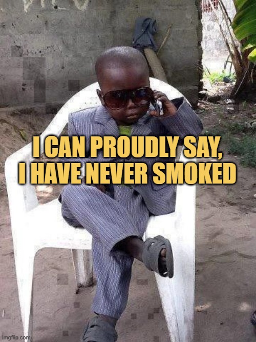Non smoker me