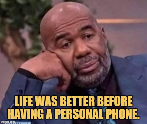 Life before phones