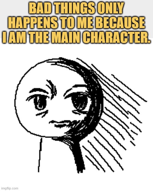 main charecter meme