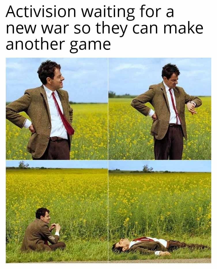 bean chillig meme