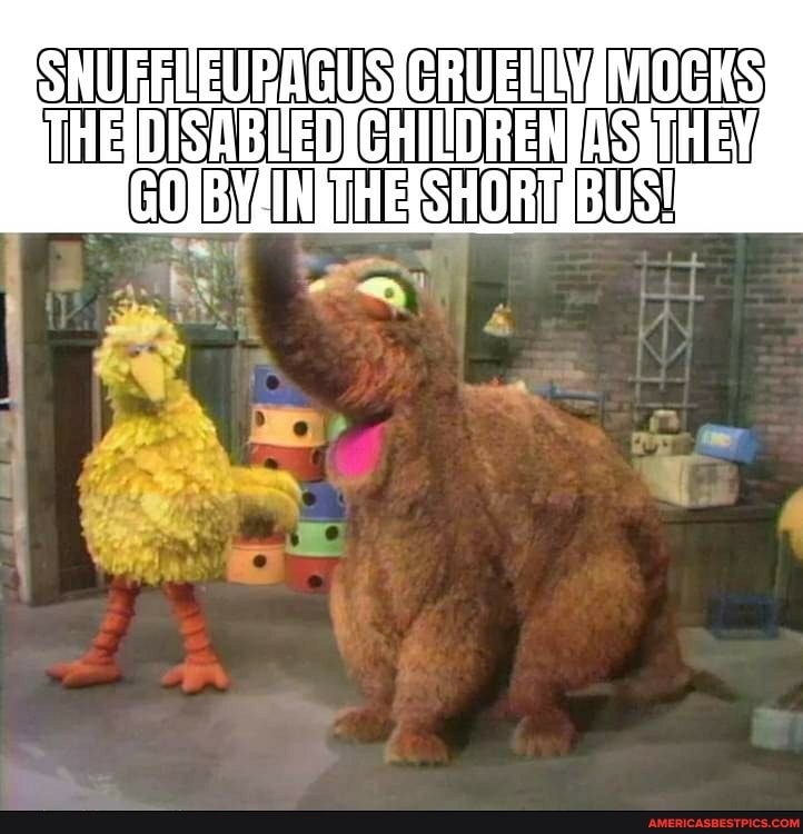 sesame street used to be a nice place to live! meme