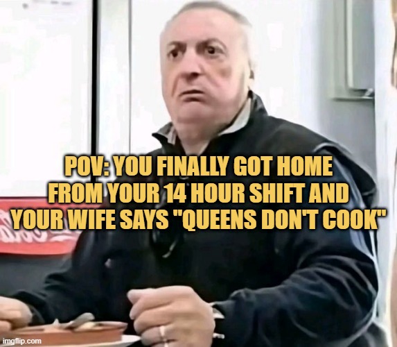 Mad wife