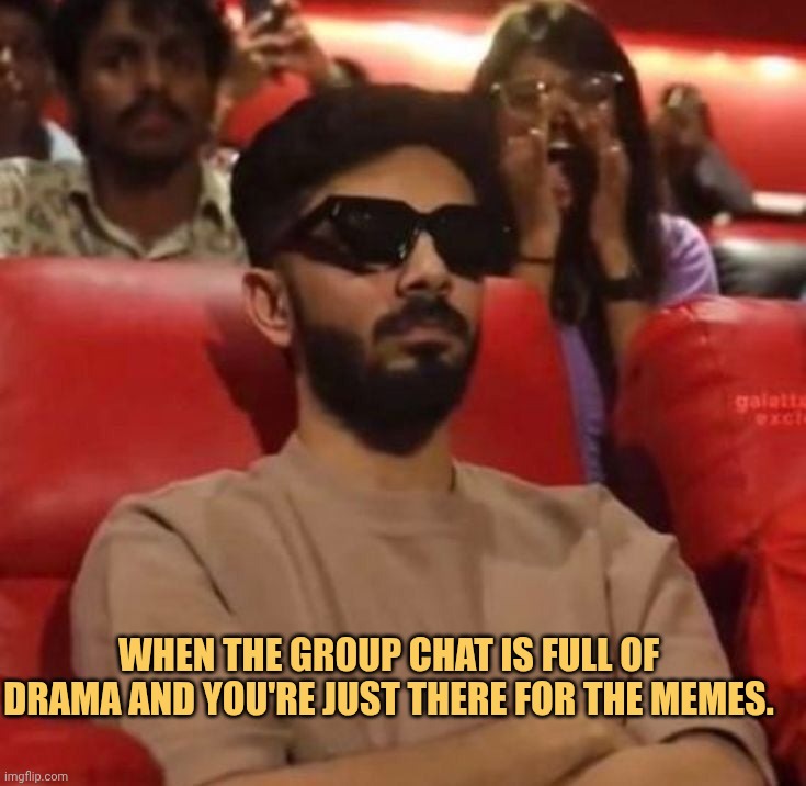 Im just here for the tea