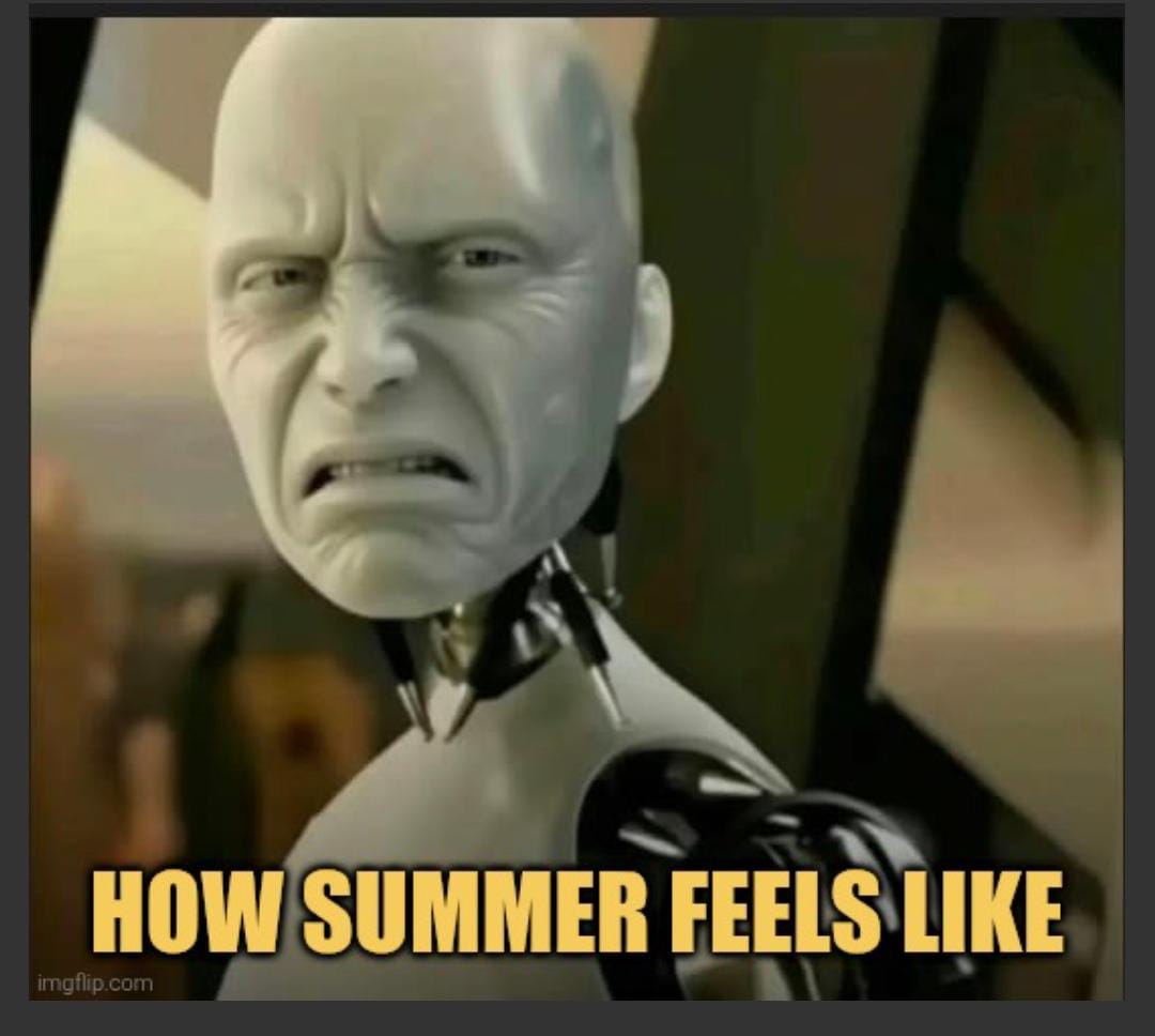 Winter watching summer