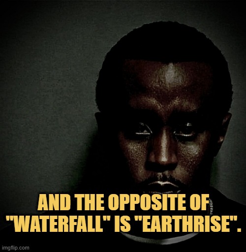 waterfall opposite meme