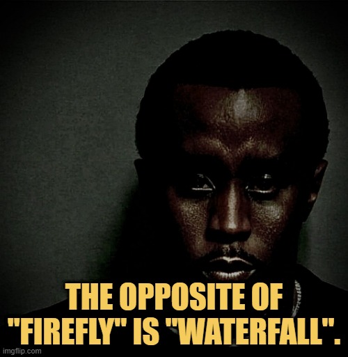 waterfall opposite meme