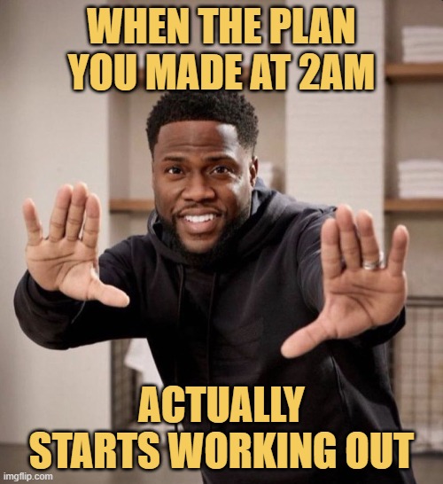 actually starts working out