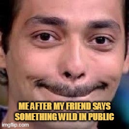 He is so wild