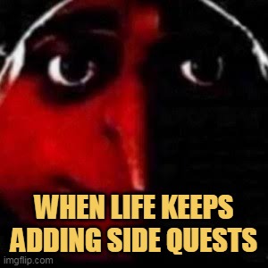 And you are in it