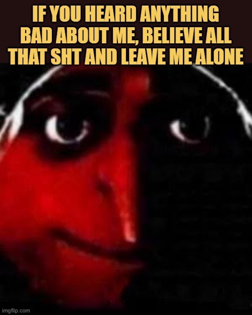 I am bad
