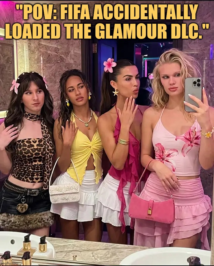Footballer became suddenly fashion queen