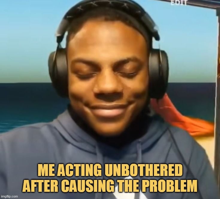 i am in chill mood meme