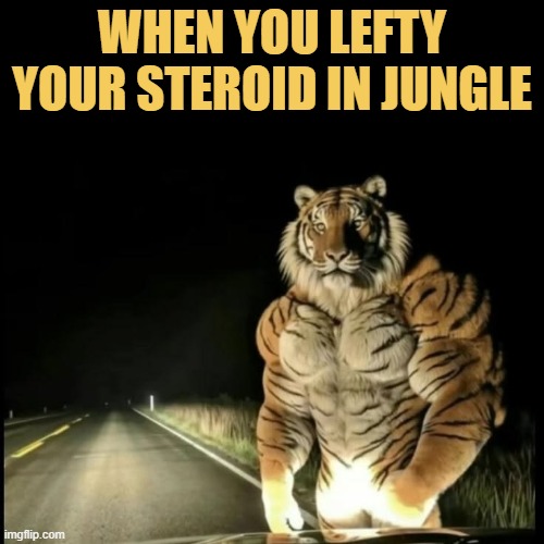 Tiger ate it