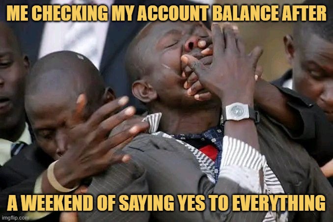 Me checking my account balance after.jfif meme