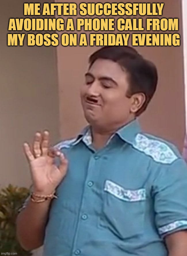 i think i did a great job meme