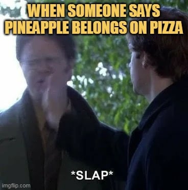 you guys dont deserves pizza meme