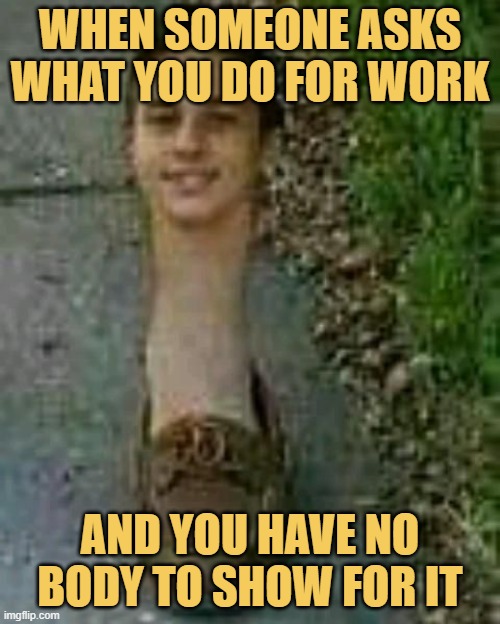 When someone asks what you do for work