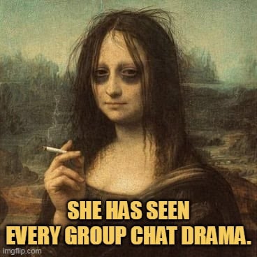 Now she is in this situation
