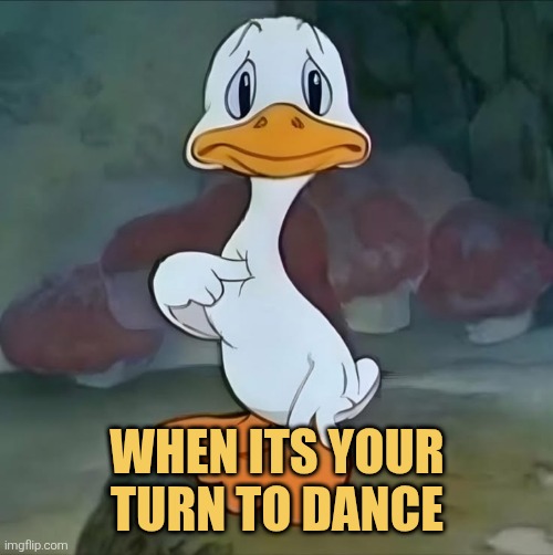 Poor dancer after been called out