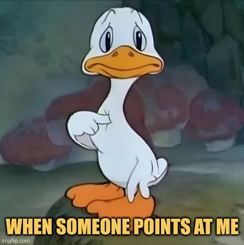Every time you point someone on the streets