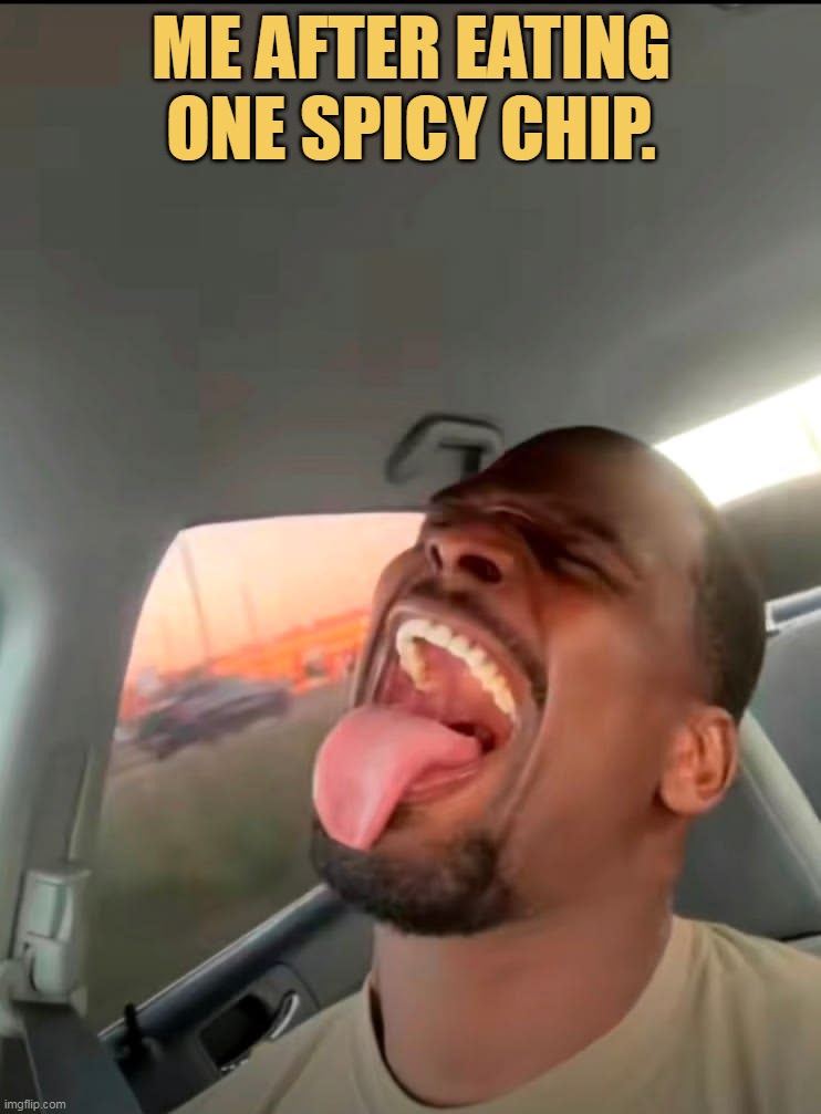 it was very spicy meme