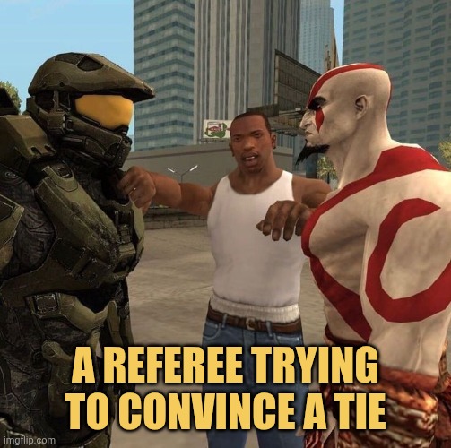 The hardest job for a REFEREE