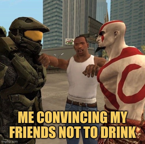 When your the good person in the group