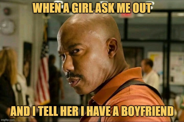 Telling my girlfriend I have a boyfriend