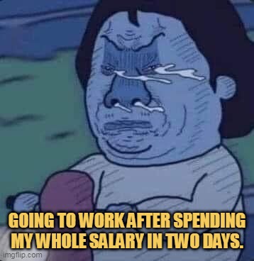 My pocket is empty now