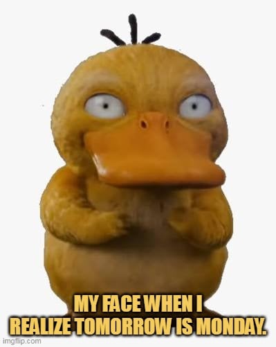Oh no again?