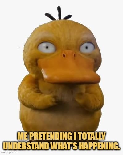 I did not know anything