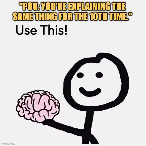 Use this for understanding things