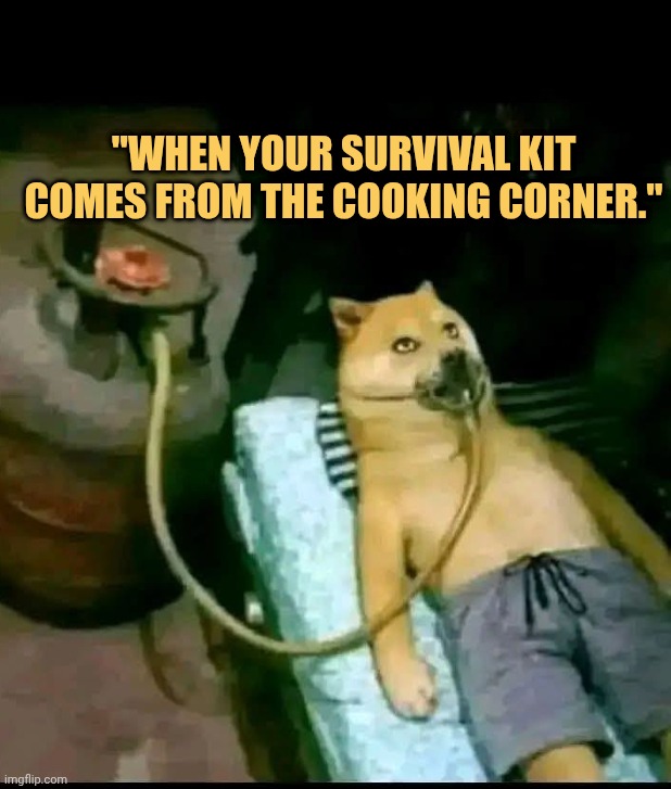 So broke that surviving kit is kitchen utensils