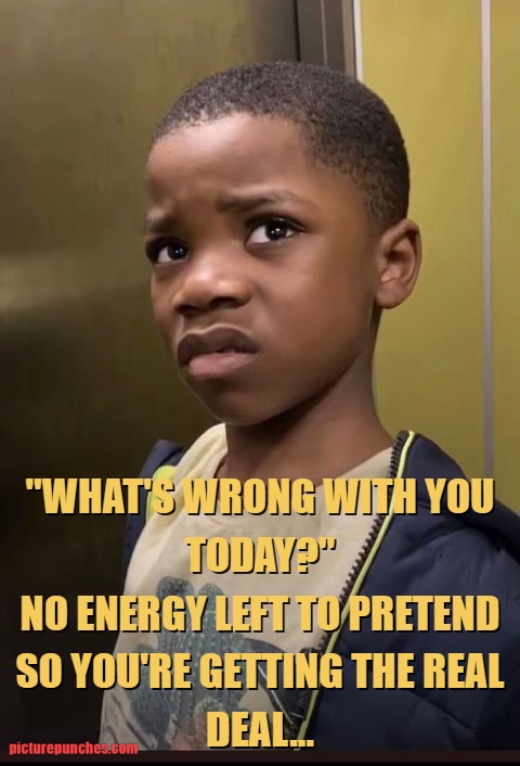 what happened to you ? meme