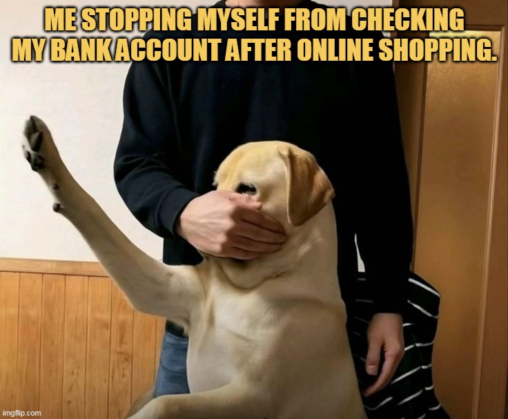 Me stoping myself